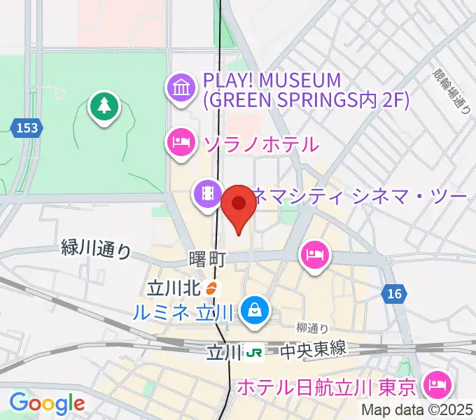 キノシネマ立川高島屋S.C.館の地図