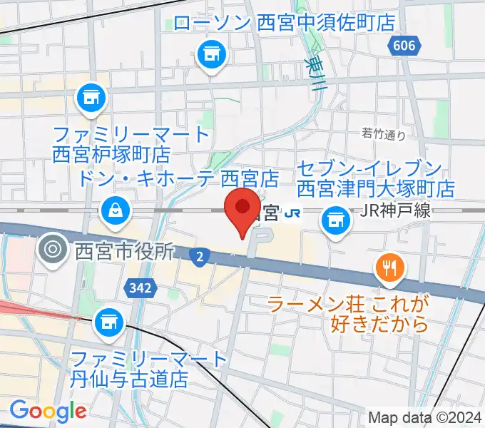 石井音楽教室の地図