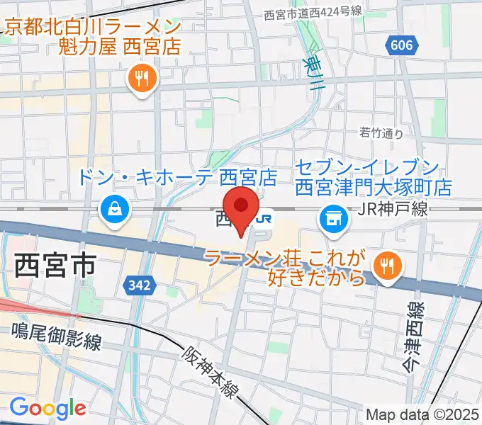 石井音楽教室の地図