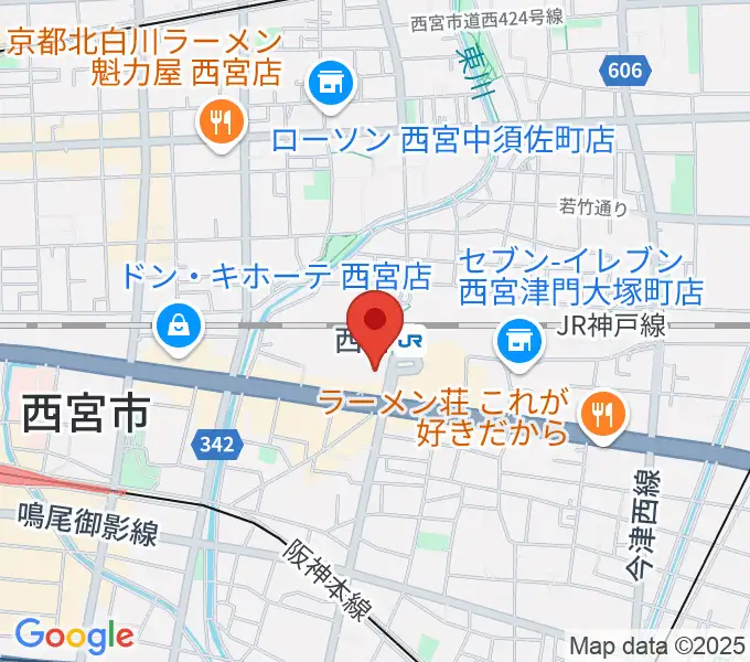 石井音楽教室の地図