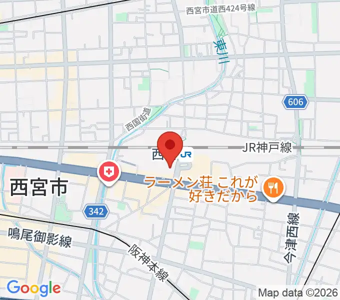 石井音楽教室の地図