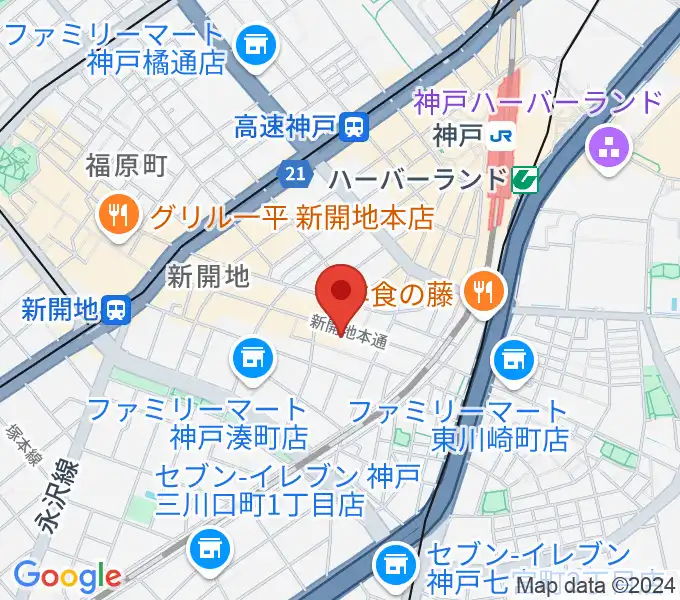 Cinema KOBEの地図