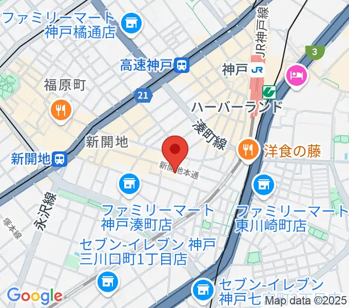 Cinema KOBEの地図