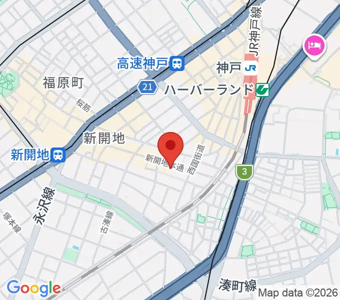 Cinema KOBEの地図