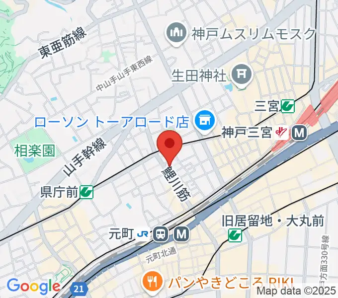 Strada Recordsの地図