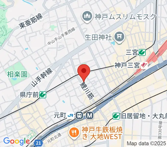 Strada Recordsの地図