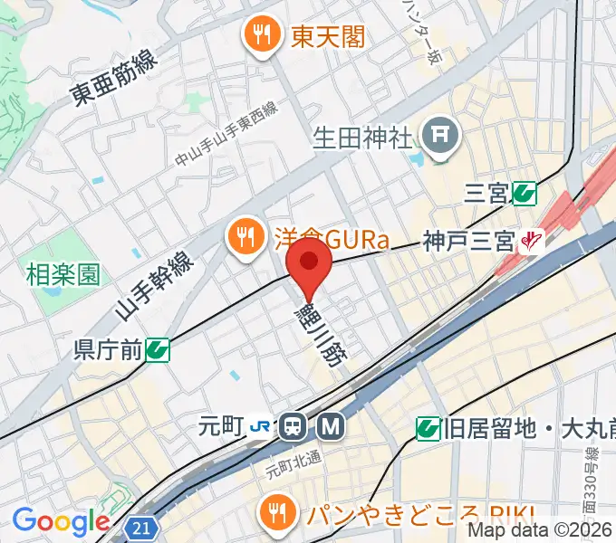 Strada Recordsの地図