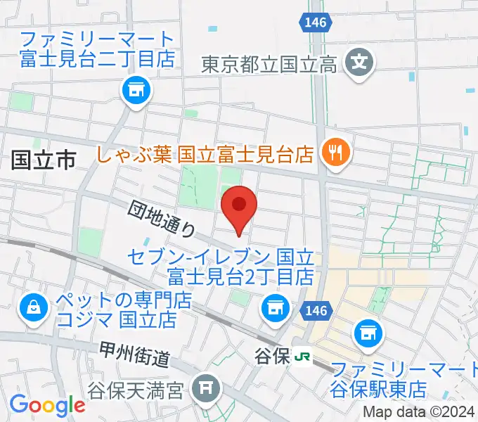 スタジオ・レニーの地図