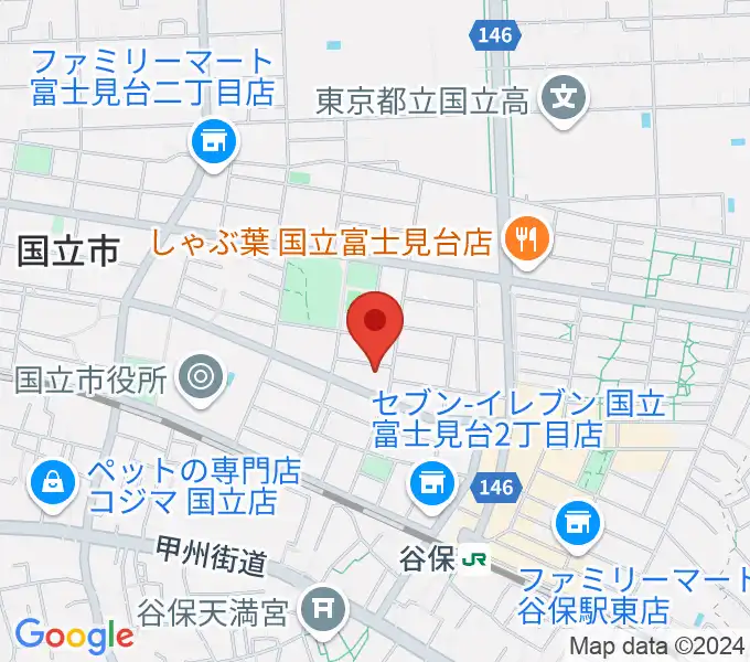 スタジオ・レニーの地図