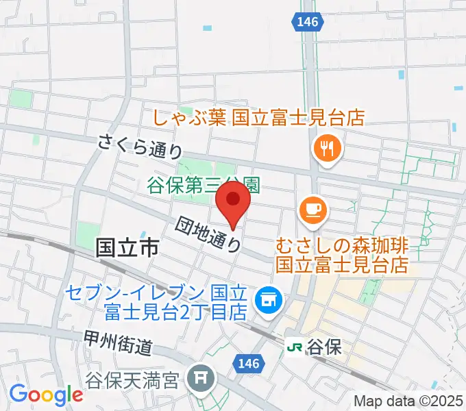 スタジオ・レニーの地図
