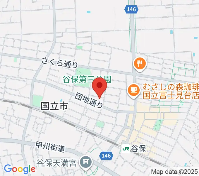 スタジオ・レニーの地図