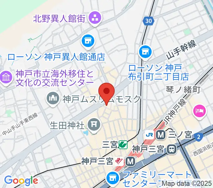 nagomibarの地図