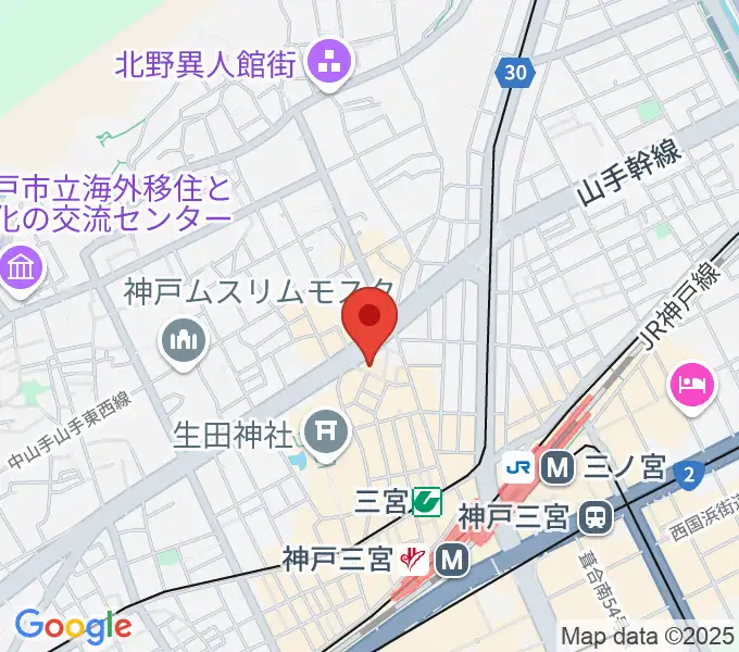 nagomibarの地図