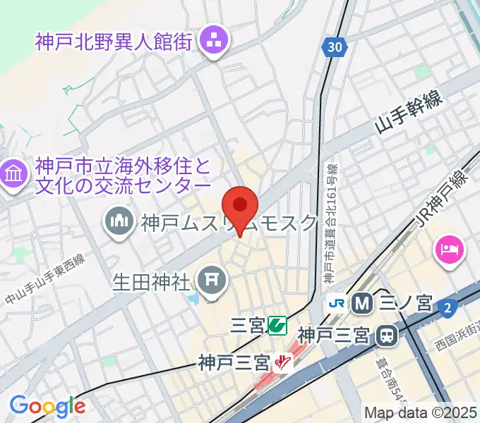 nagomibarの地図