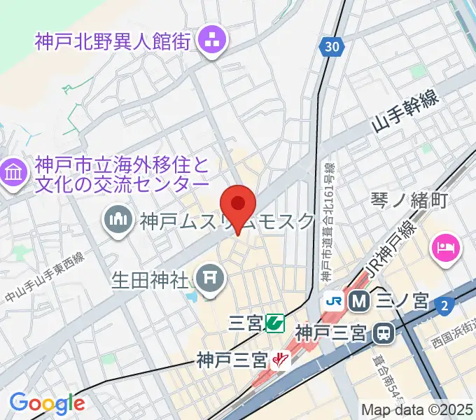 nagomibarの地図