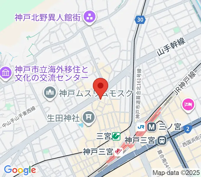 nagomibarの地図