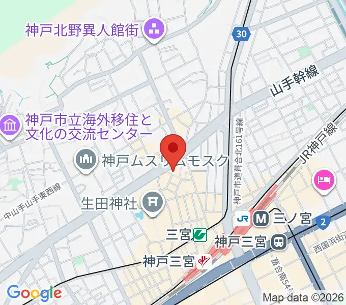 nagomibarの地図