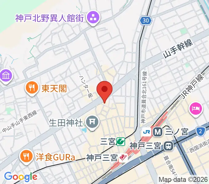 nagomibarの地図