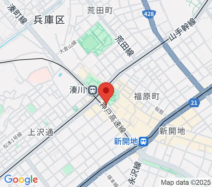 新開地MILKY SOUNDの地図