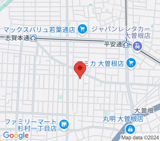 wanderer studioの地図