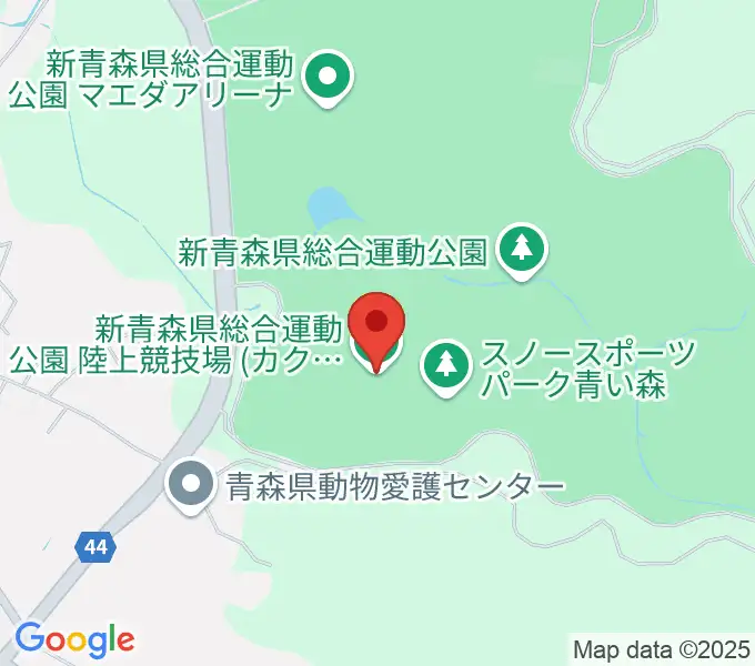 カクヒログループ アスレチックスタジアムの地図