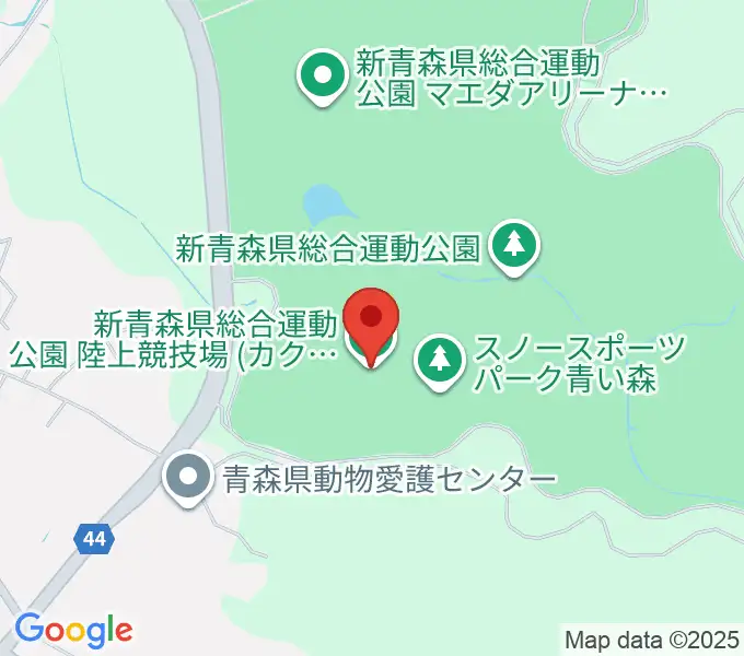 カクヒログループ アスレチックスタジアムの地図