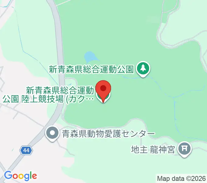 カクヒログループ アスレチックスタジアムの地図