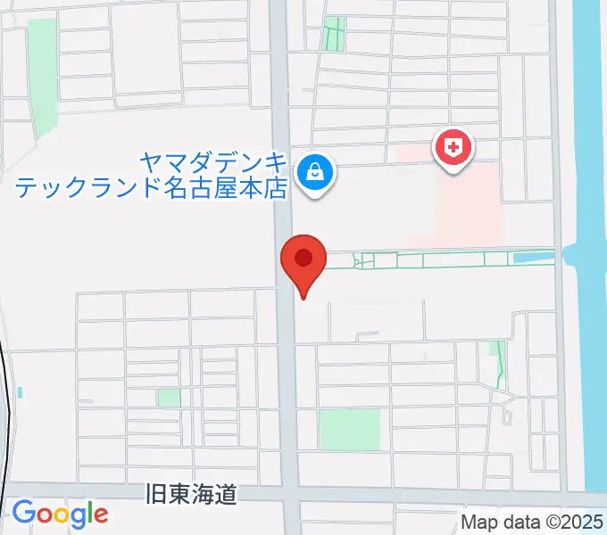 愛知県武道館の地図