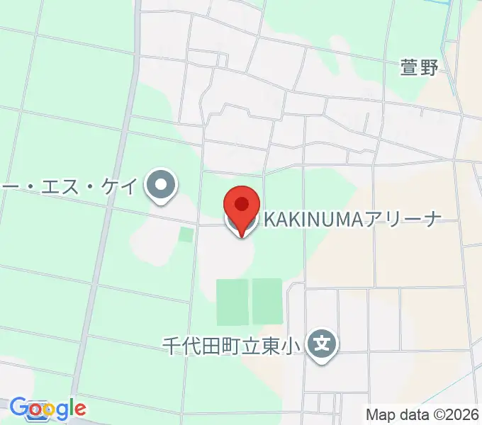 KAKINUMAアリーナの地図
