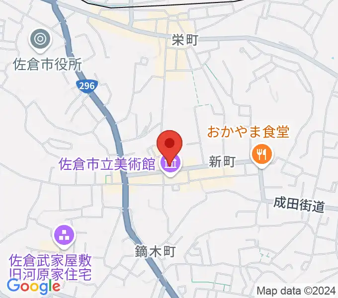 セイント・ディーの地図