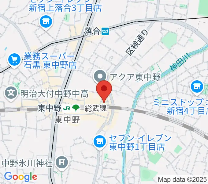 ヴァイオリン工房レゾネイトの地図