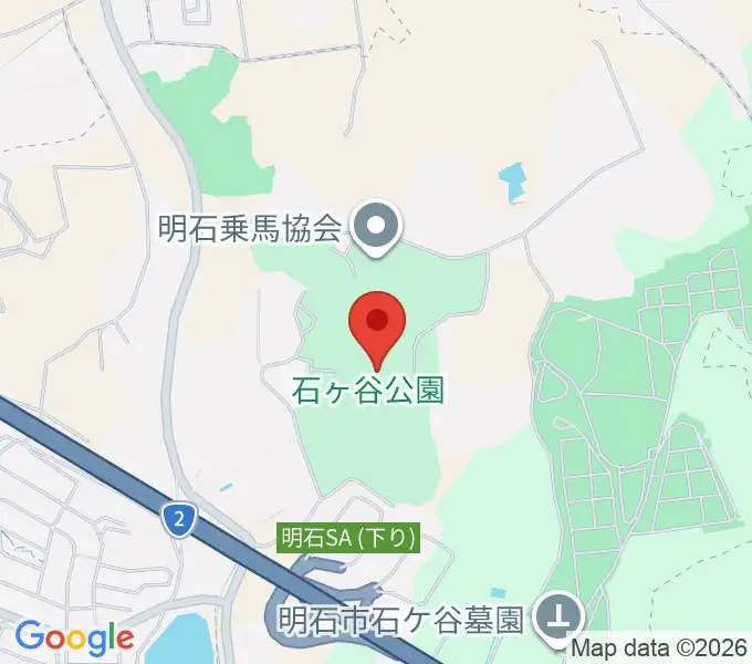 明石中央体育会館の地図