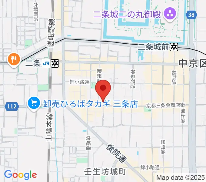 森ピアノ教室の地図