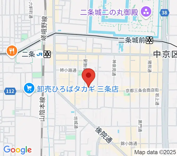 森ピアノ教室の地図