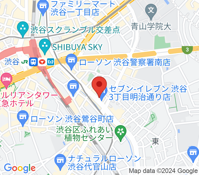 渋谷SANKAKUの場所