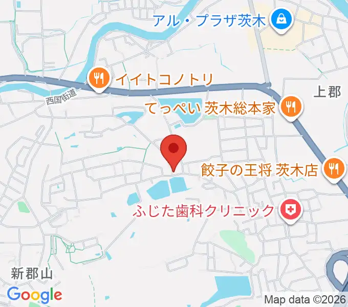 STUDIO QUAMの地図