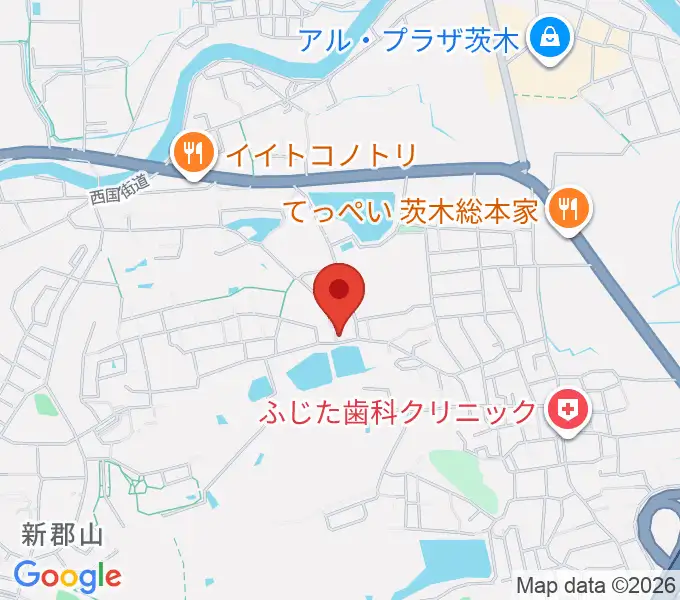 STUDIO QUAMの地図