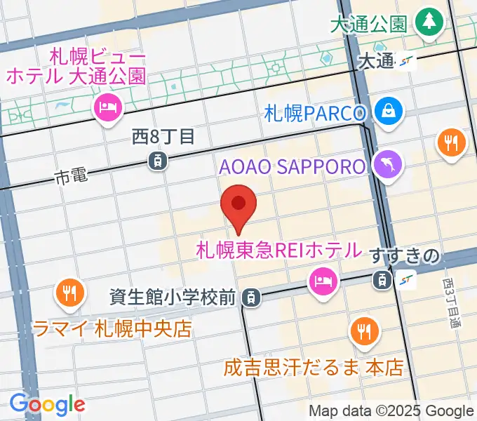 シアターキノの地図