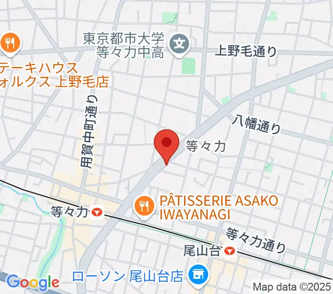 ベースショップ高崎の地図