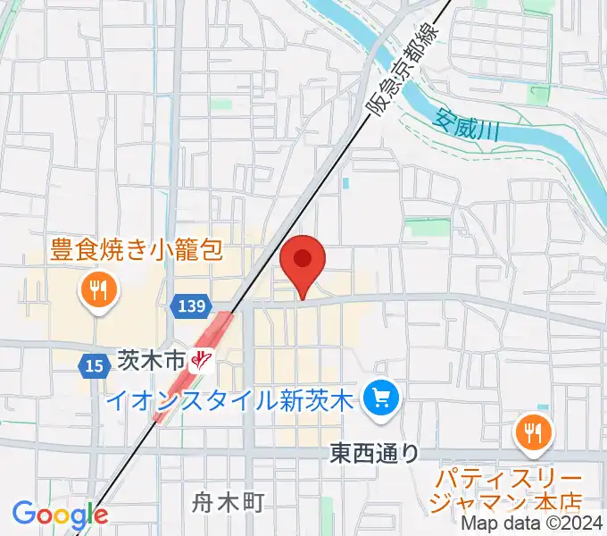 スタジオMSWの地図