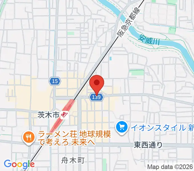 スタジオMSWの地図
