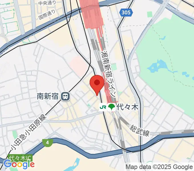 festina-lente music schoolの地図