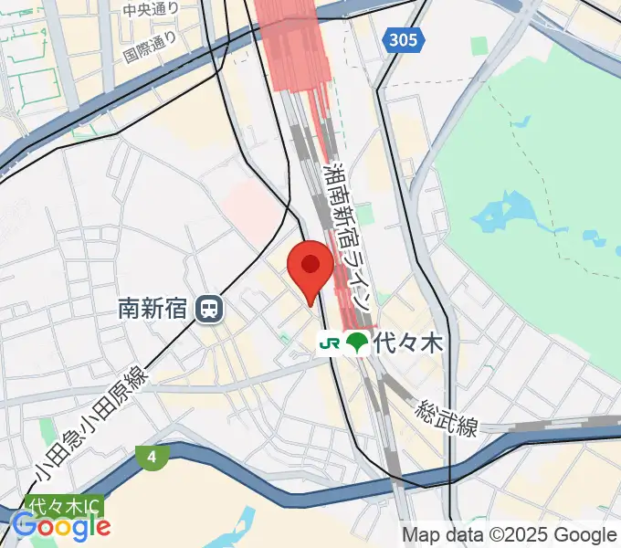 festina-lente music schoolの地図
