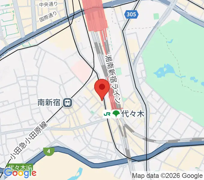 festina-lente music schoolの地図