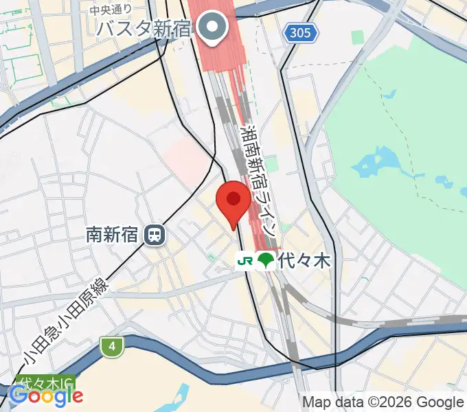 festina-lente music schoolの地図