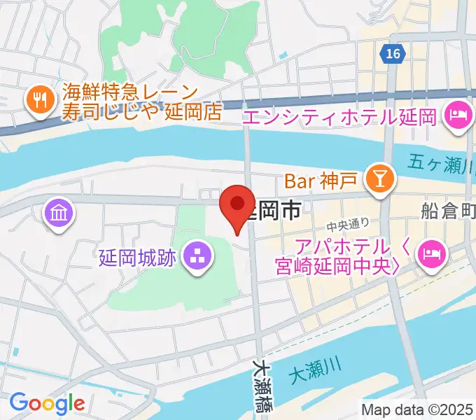 野口遵記念館の地図