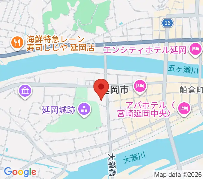 野口遵記念館の地図