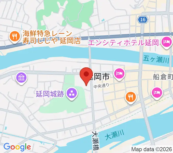 野口遵記念館の地図