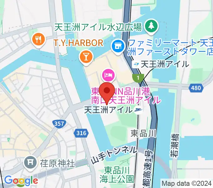 GVIDO TOKYOの地図