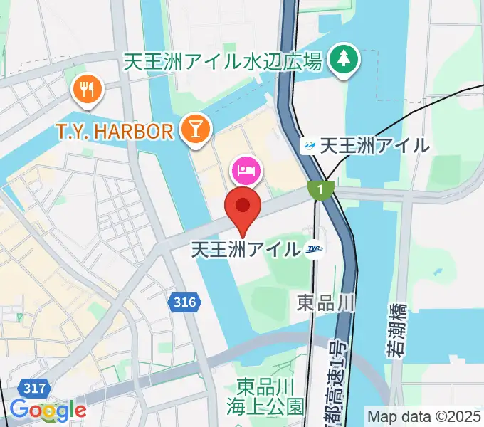 GVIDO TOKYOの地図